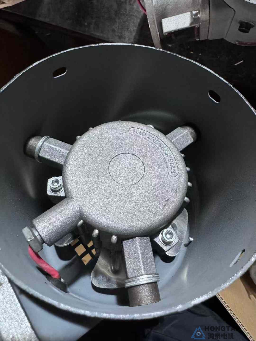 YBBP-132M2-6电机配低噪音风机